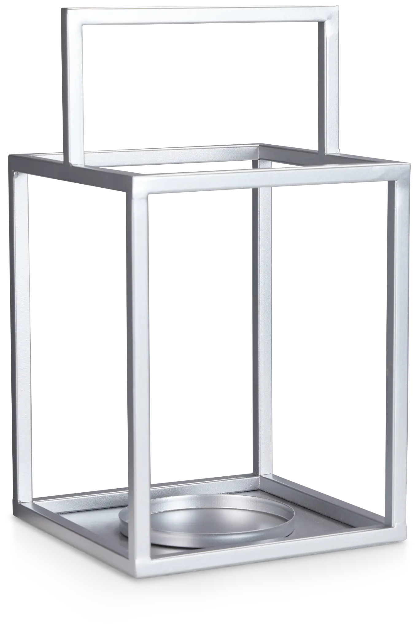 Misewell Silver Medium Lantern Misewell Silver Medium Lantern