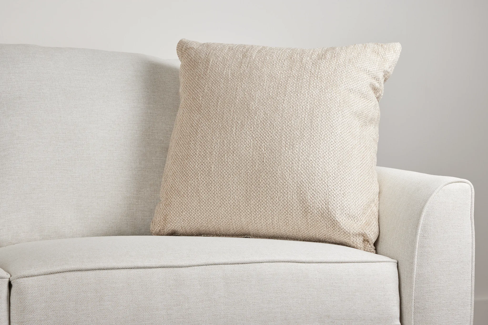 Alpha Beige 24" Accent Pillow