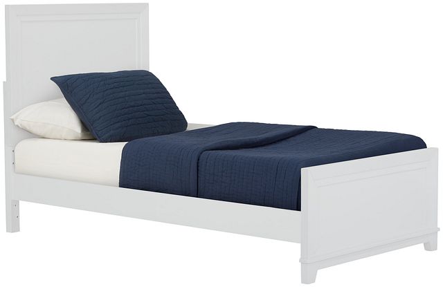 Ryder White Panel Bed (0)