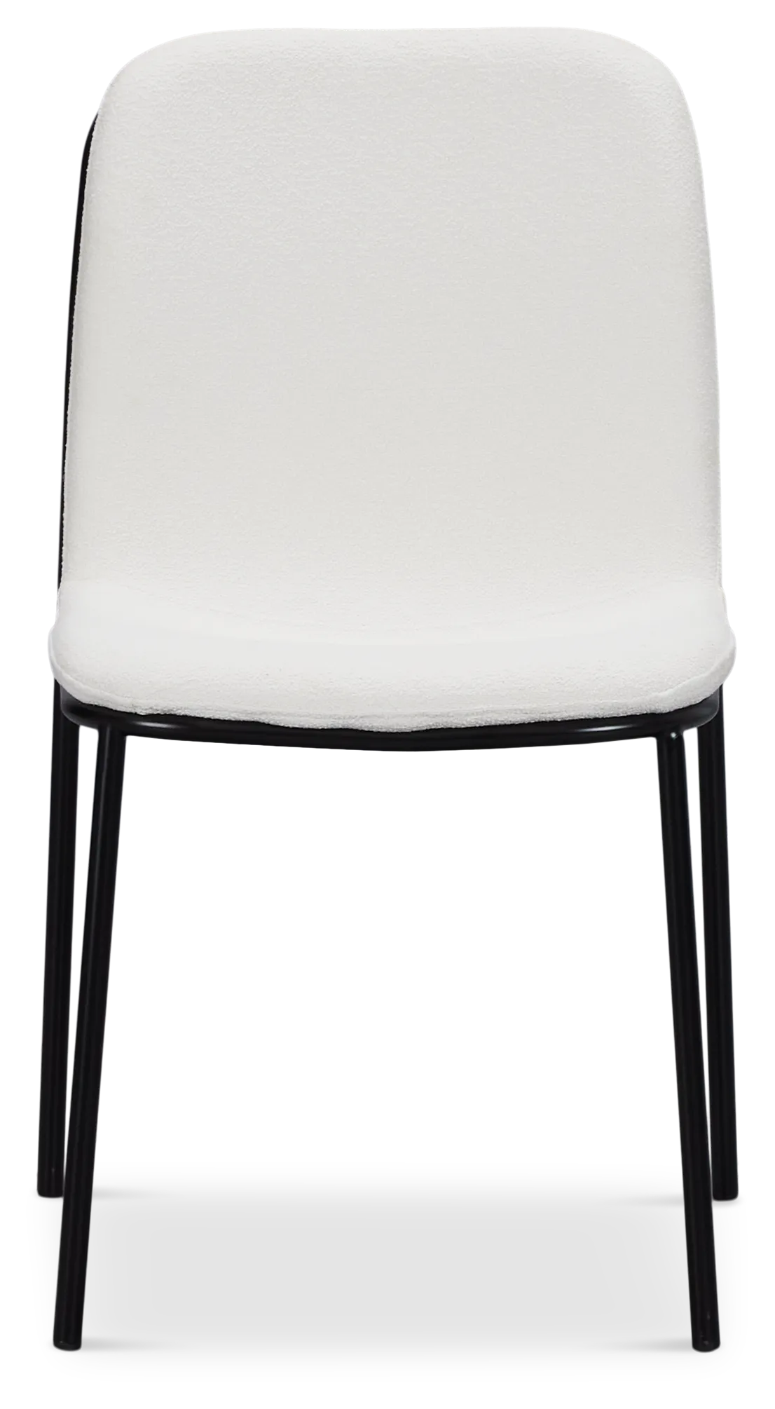 Palos White Upholstered Side Chair