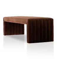 Four Hands Sarah Brown Velvet Bench