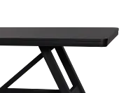 Pacific Black Trestle Table
