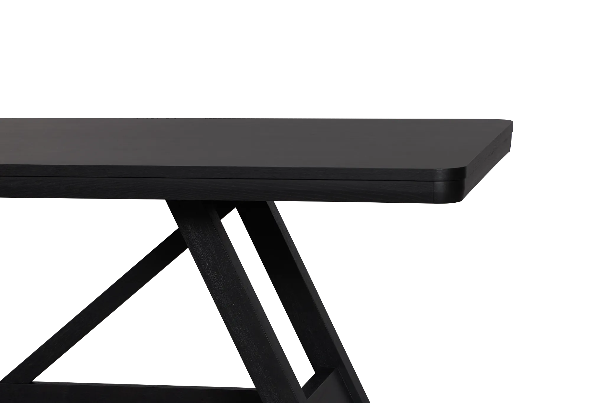 Pacific Black Rectangular Table