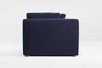 Destin Joya Dark Blue Velvet 2-piece Modular Sofa
