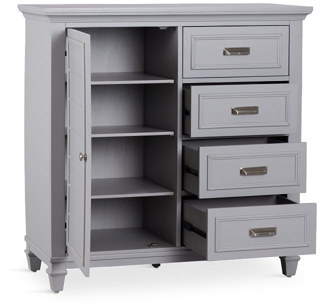 Cape Cod Gray Door Chest