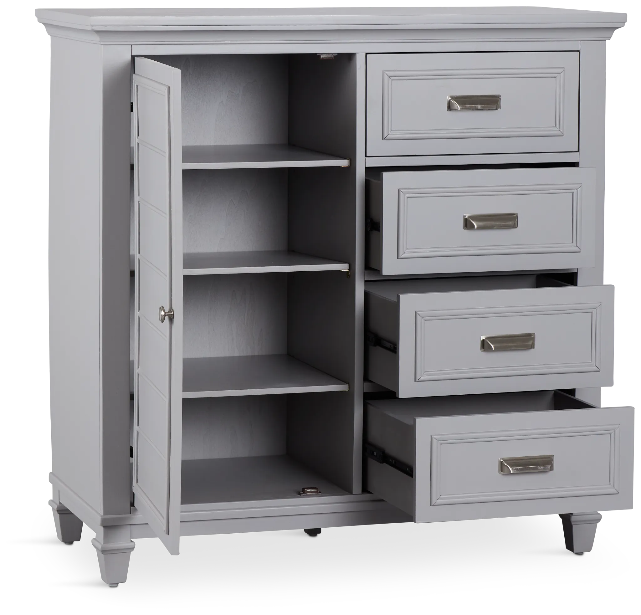 Cape Cod Gray Door Chest