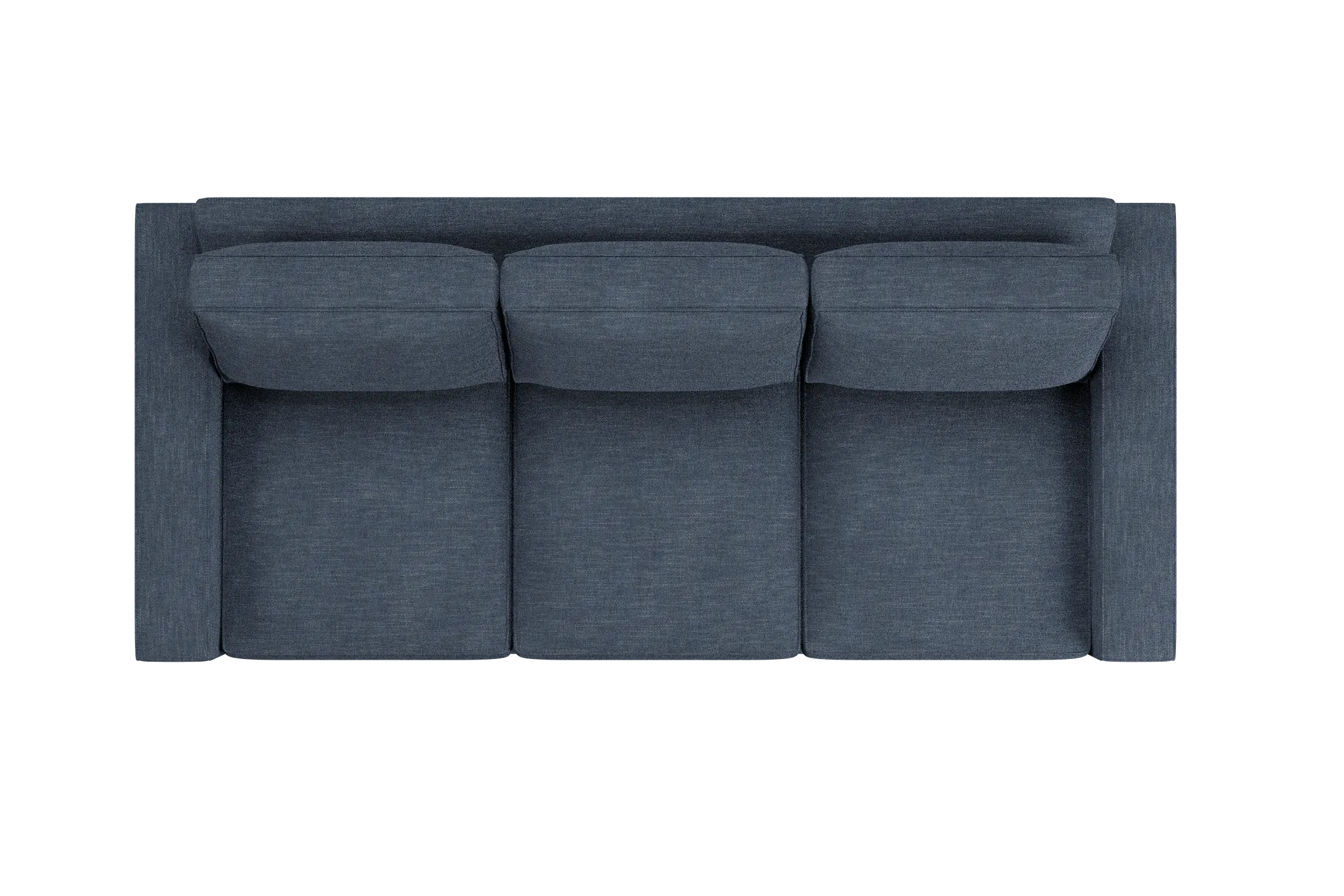 Edgewater Elevation Dark Blue 96" Sofa W/ 3 Cushions