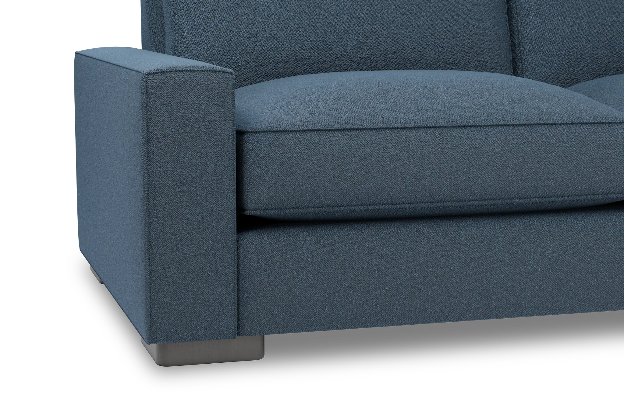 Edgewater Elite Blue 84" Sofa W/ 2 Cushions Edgewater Elite Blue 84" Sofa W/ 2 Cushions