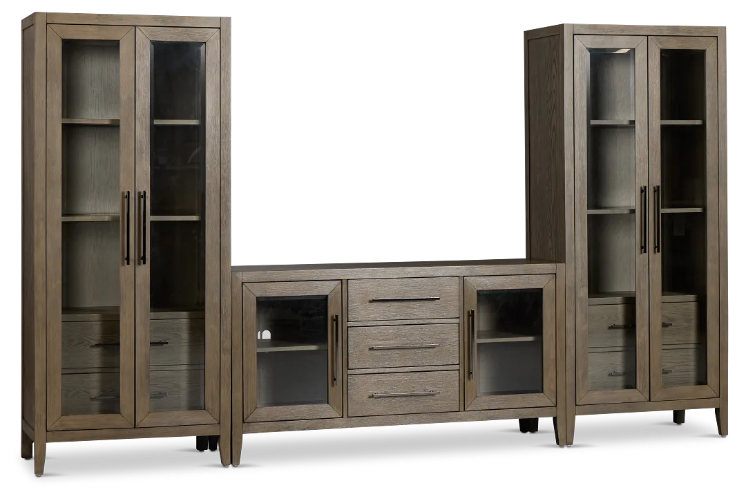 Alden Gray 60" Entertainment Wall