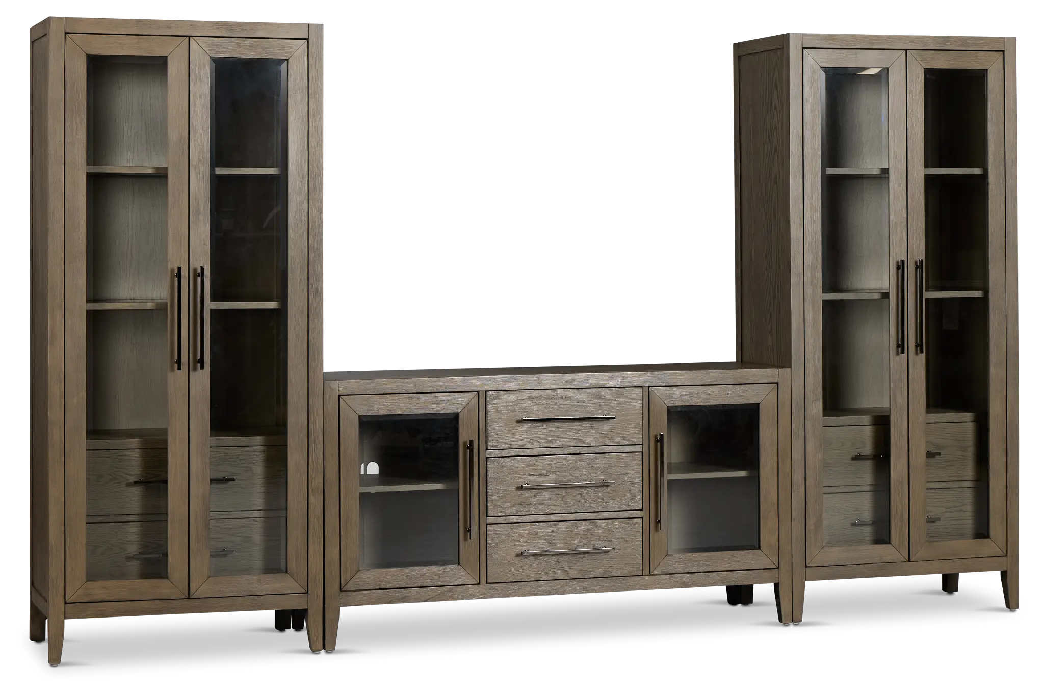 Alden Gray 60" Entertainment Wall Alden Gray 60" Entertainment Wall