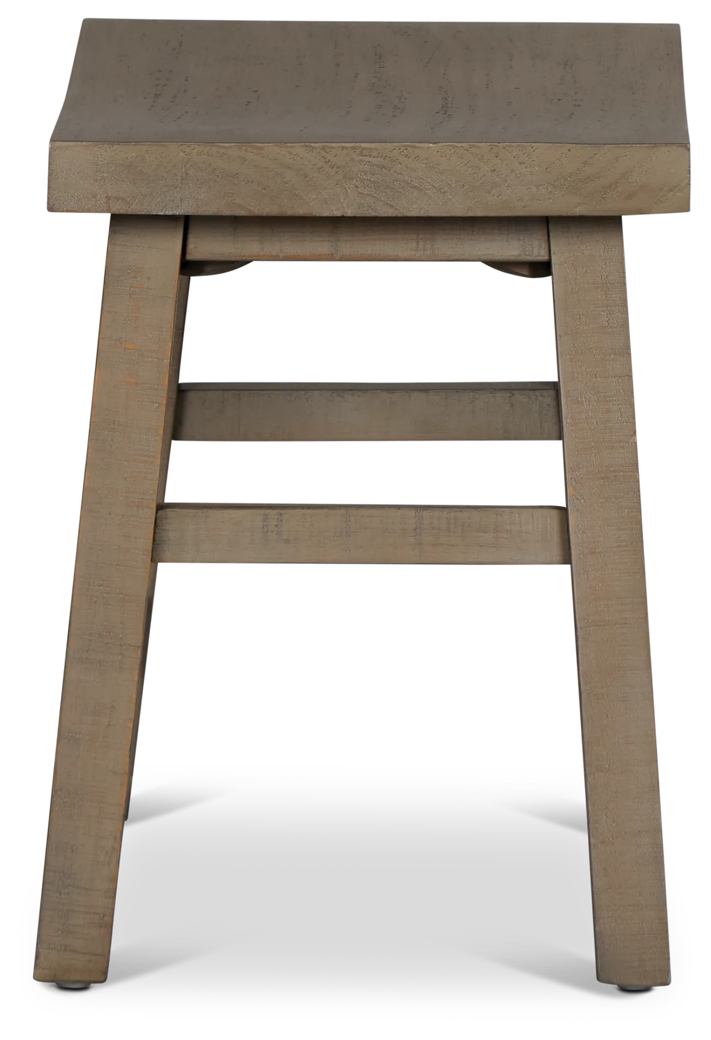 Heron Cove Light Tone Curved Stool