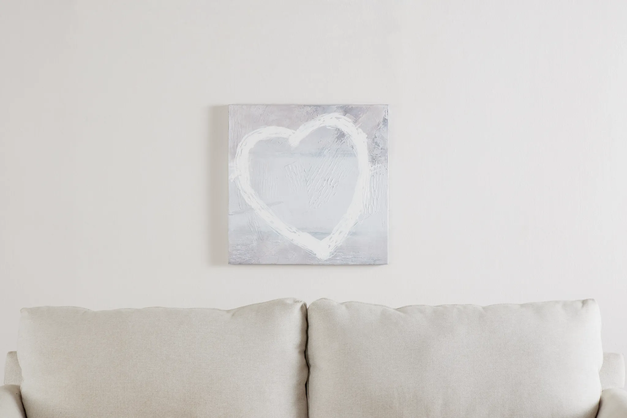 Blanche Gray Canvas Wall Art