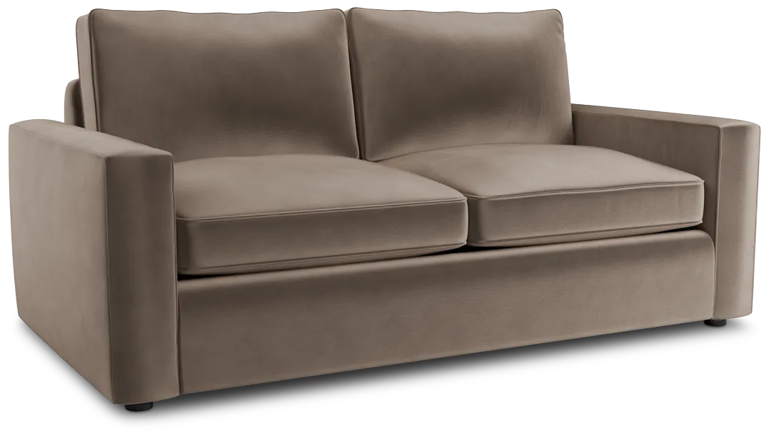 Siesta Joya Beige Fabric Memory Foam Sleeper