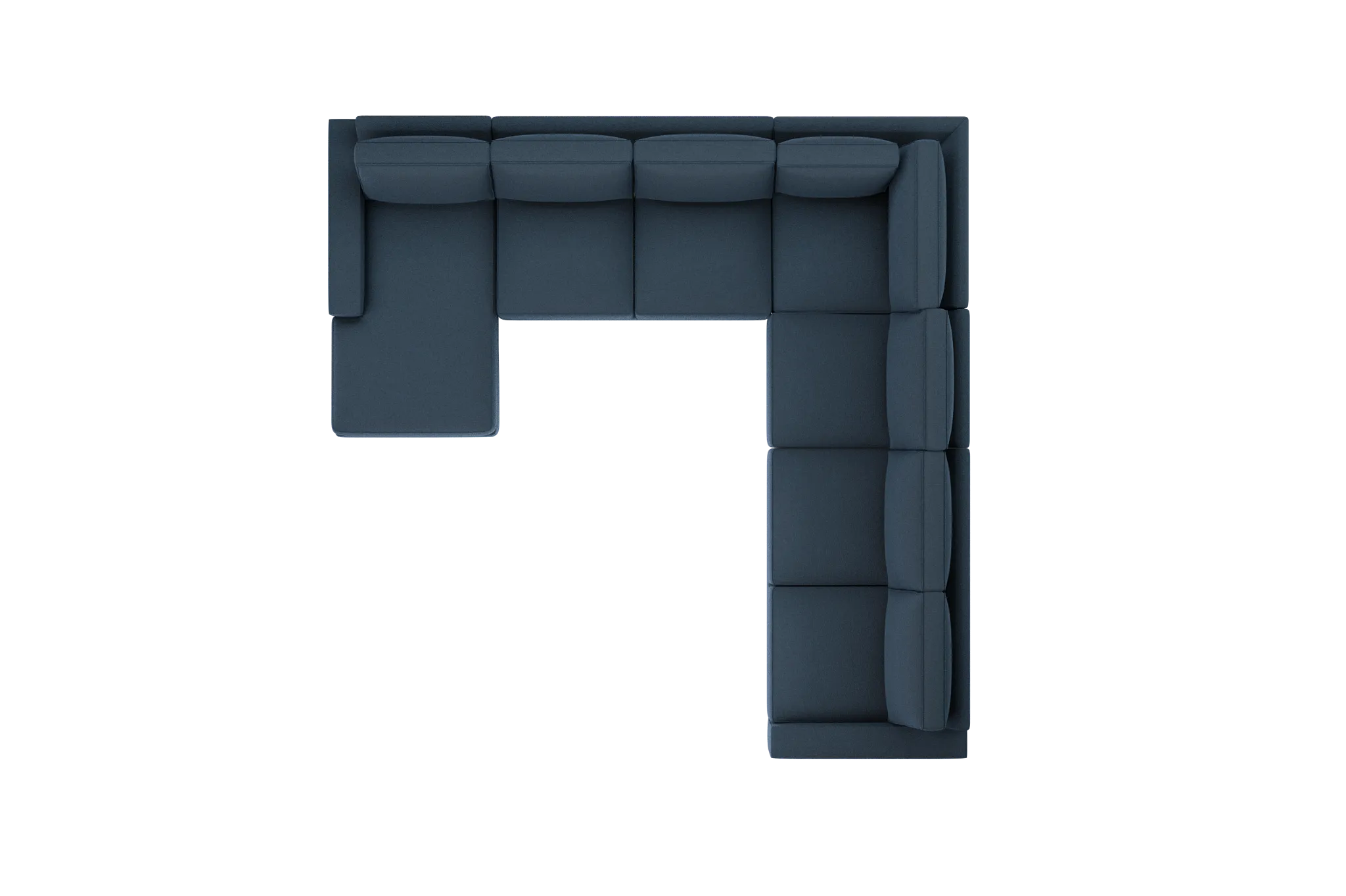 Edgewater Elite Blue Large Left Chaise Sectional