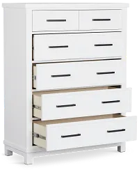 Anton White Drawer Chest