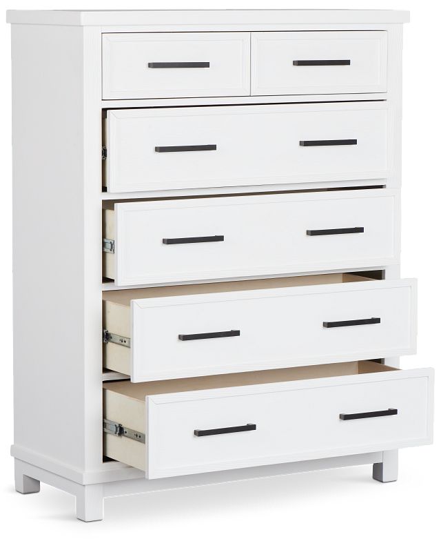 Anton White Drawer Chest