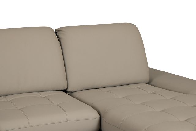 Eden Gray Micro Right Chaise Sleeper Sectional