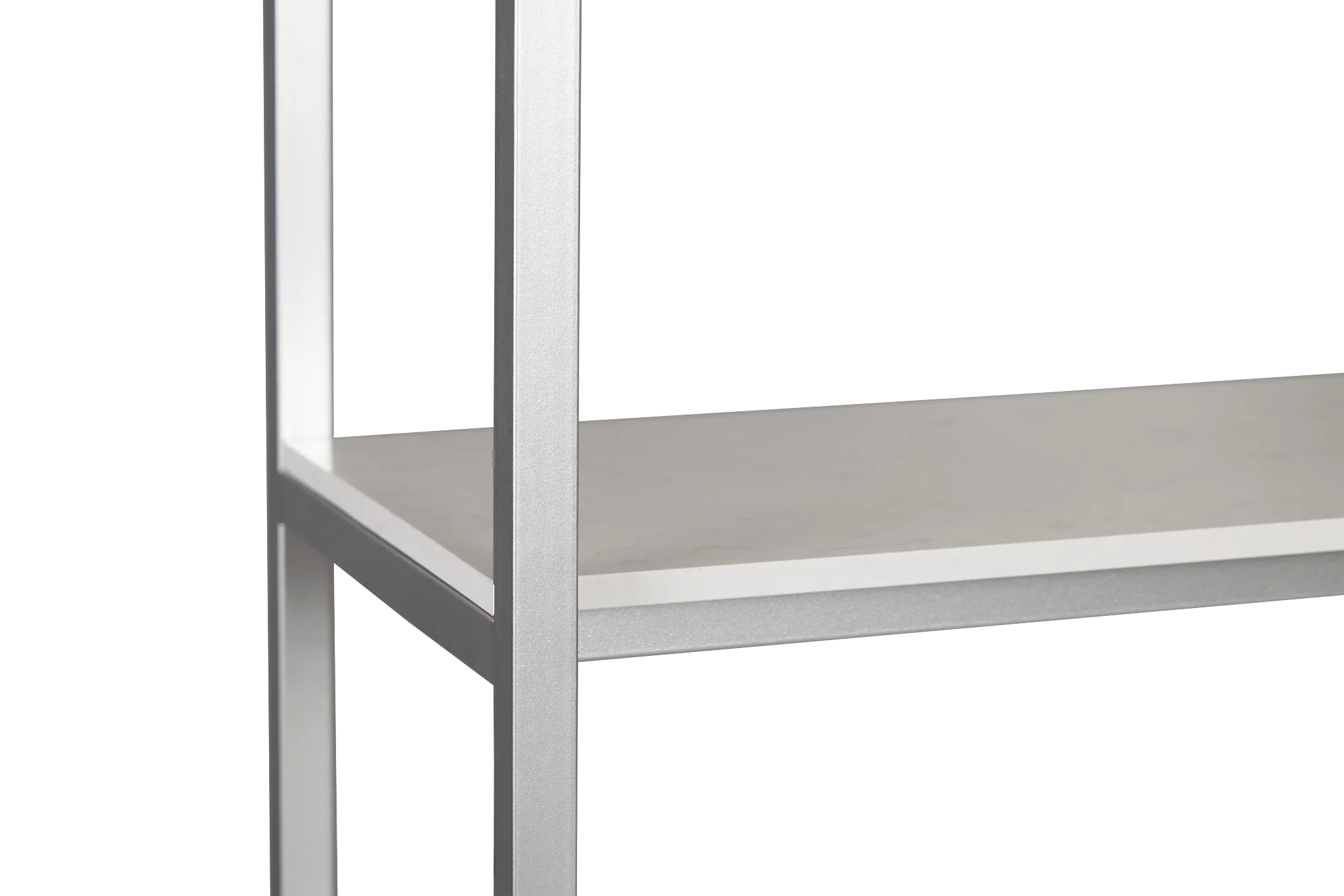 Lukas Silver Bookcase