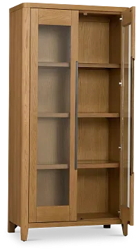 Gables Light Tone Curio Cabinet