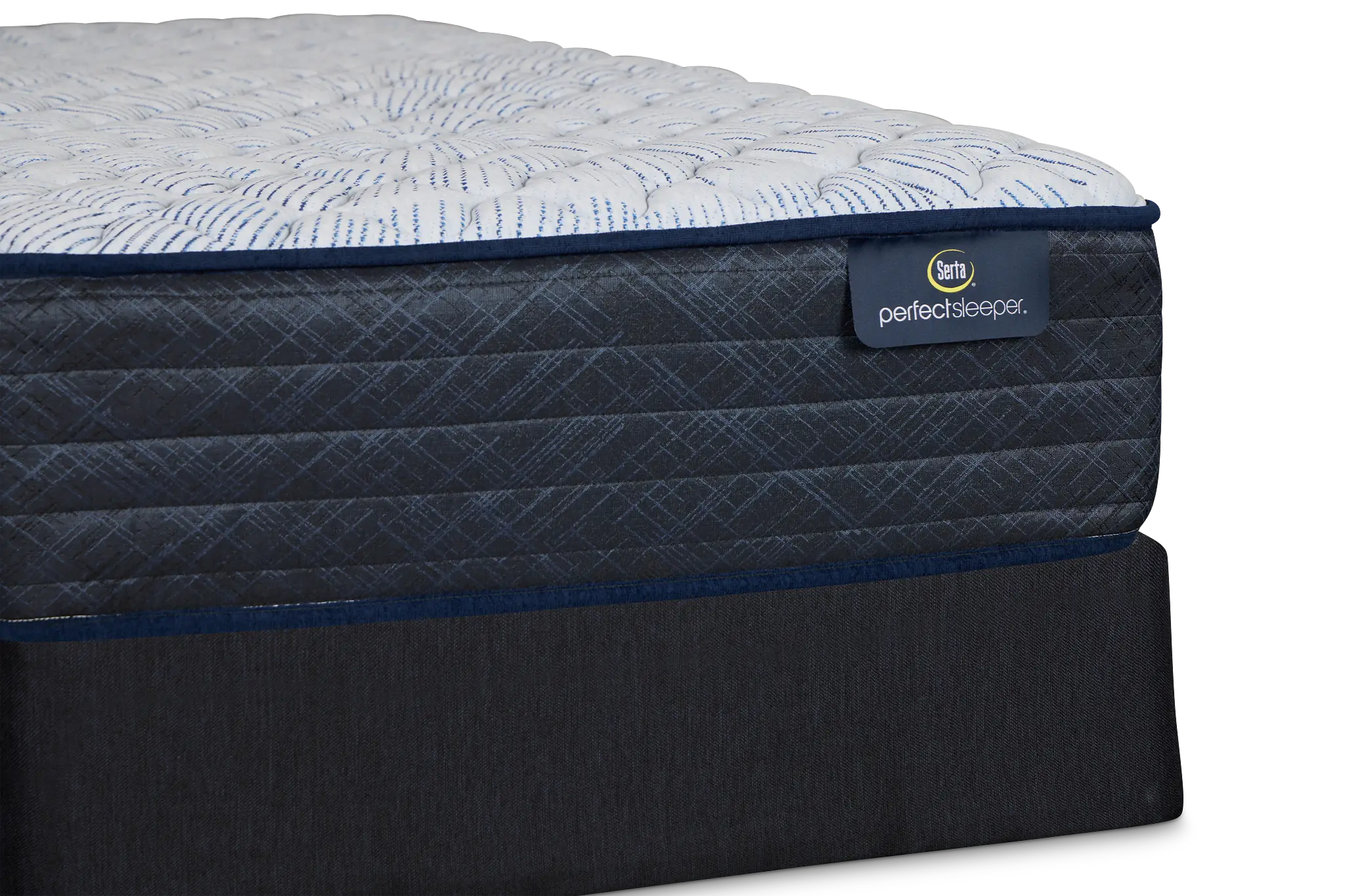 Serta Perfect Sleeper Blue Lagoon Nights Firm Mattress Set Serta Perfect Sleeper Blue Lagoon Nights Firm Mattress Set
