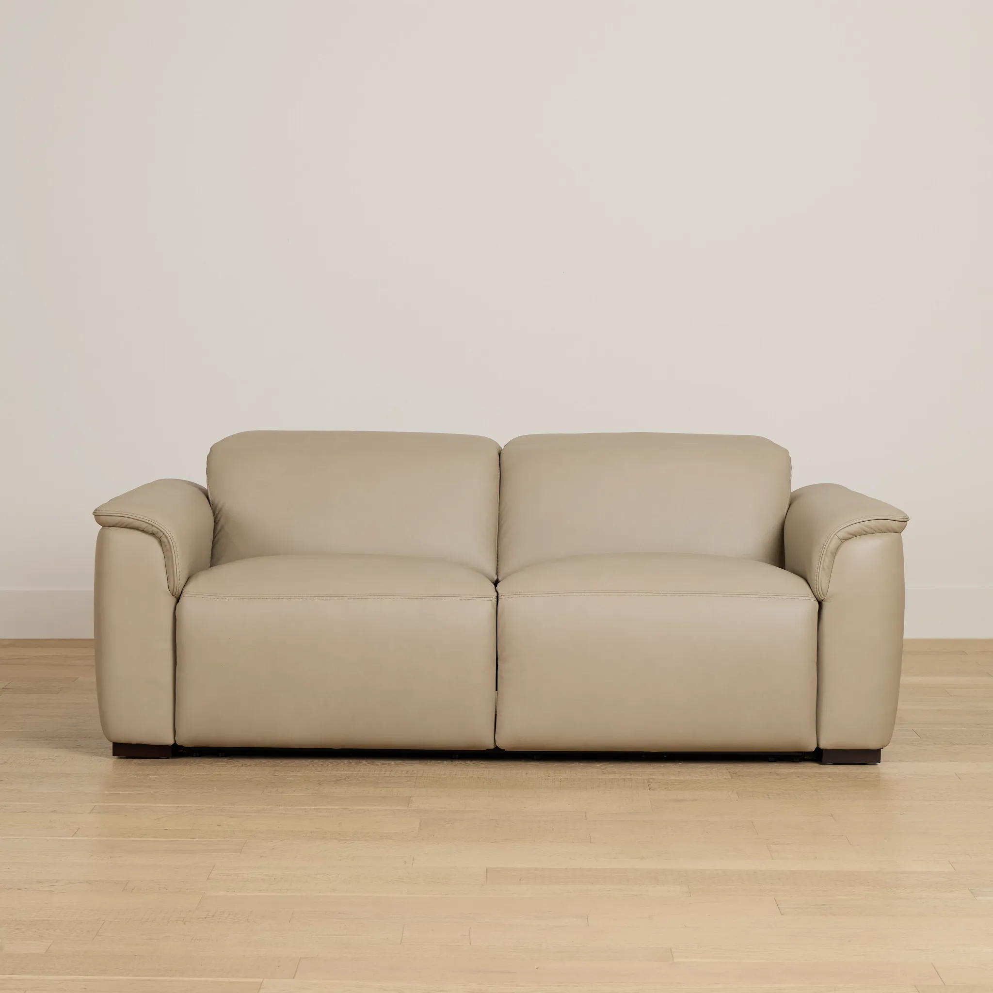 Flexsteel Brodie Taupe Lthr/vinyl Power Reclining Sofa