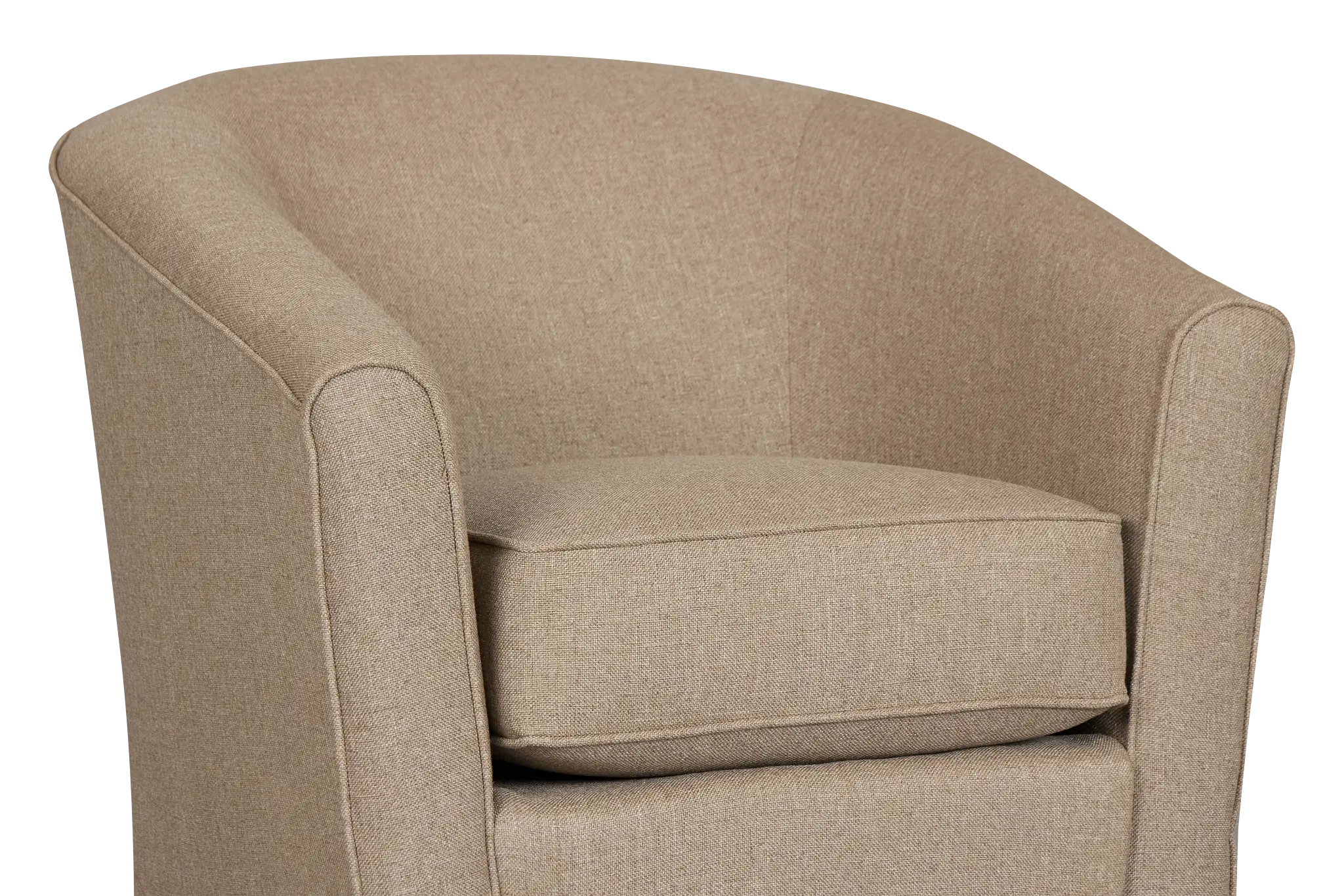 Tate Brown Fabric Swivel Chair Tate Brown Fabric Swivel Chair