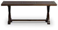 Joplin Dark Tone Rectangular Coffee Table