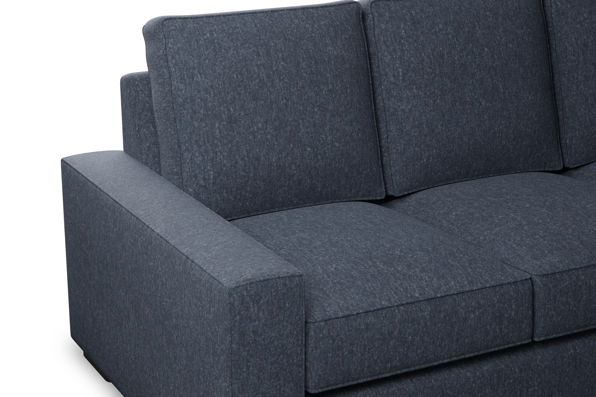 Edgewater Maguire Blue 84" Sofa W/ 3 Cushions Edgewater Maguire Blue 84" Sofa W/ 3 Cushions
