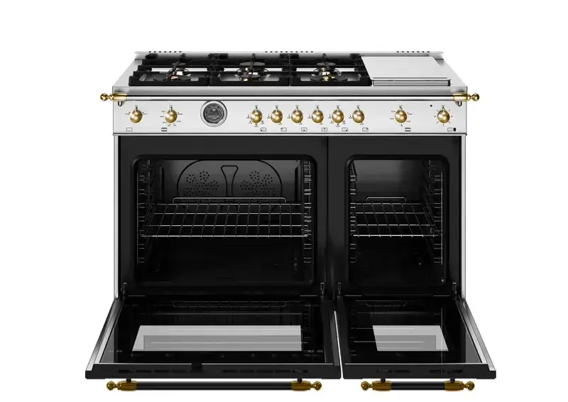Bertazzoni Heritage Series Stainless Steel 48" Gas Range Bertazzoni Heritage Series Stainless Steel 48" Gas Range