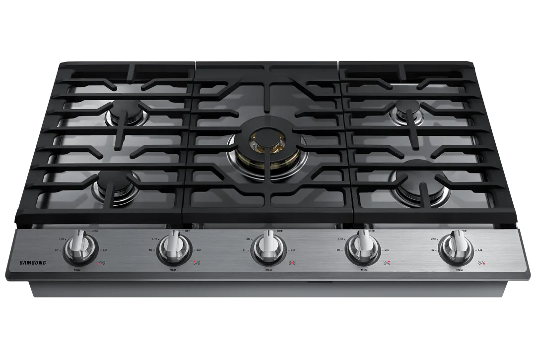 Samsung 7755 Series Stainless Steel 36" Gas Cook Top