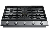 Samsung 7755 Series Stainless Steel 36" Gas Cook Top