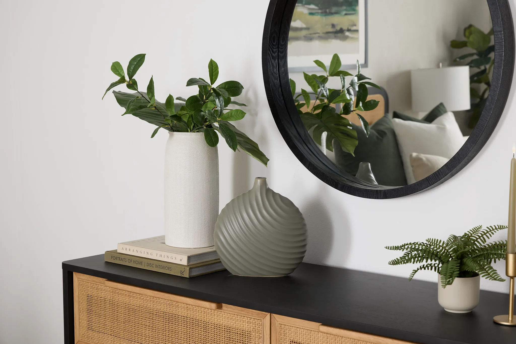 Cally Gray Medium Vase