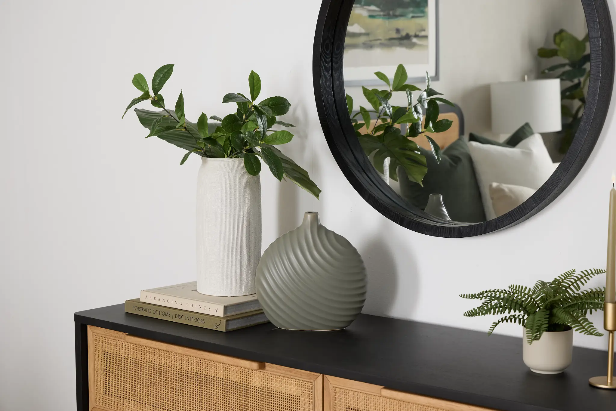 Cally Gray Medium Vase Cally Gray Medium Vase