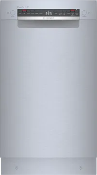Bosch 800 Series Stainless Steel 18" Built In Dishwasher