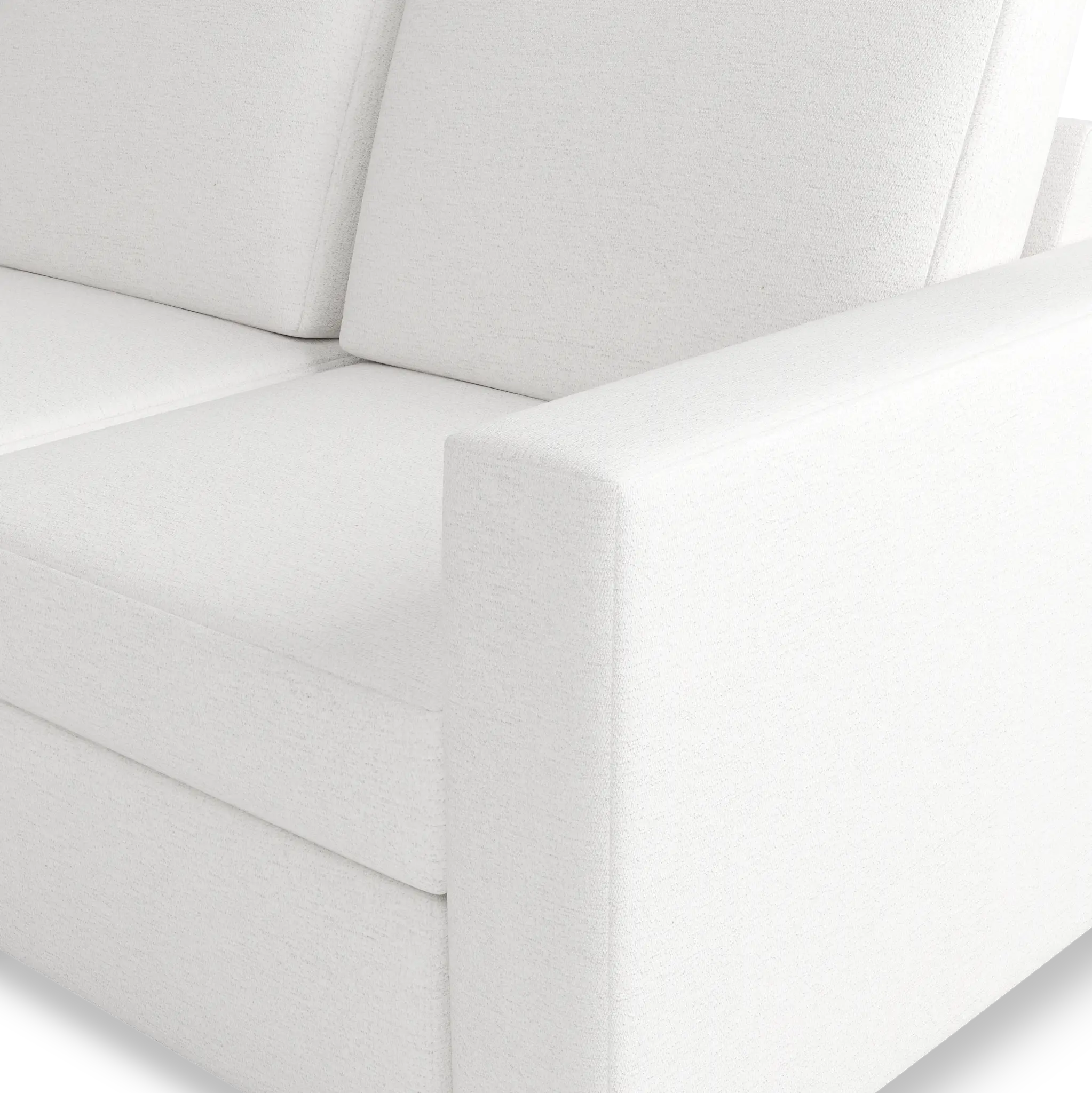 Citymod White Fabric 8-piece Modular Sectional Citymod White Fabric 8-piece Modular Sectional