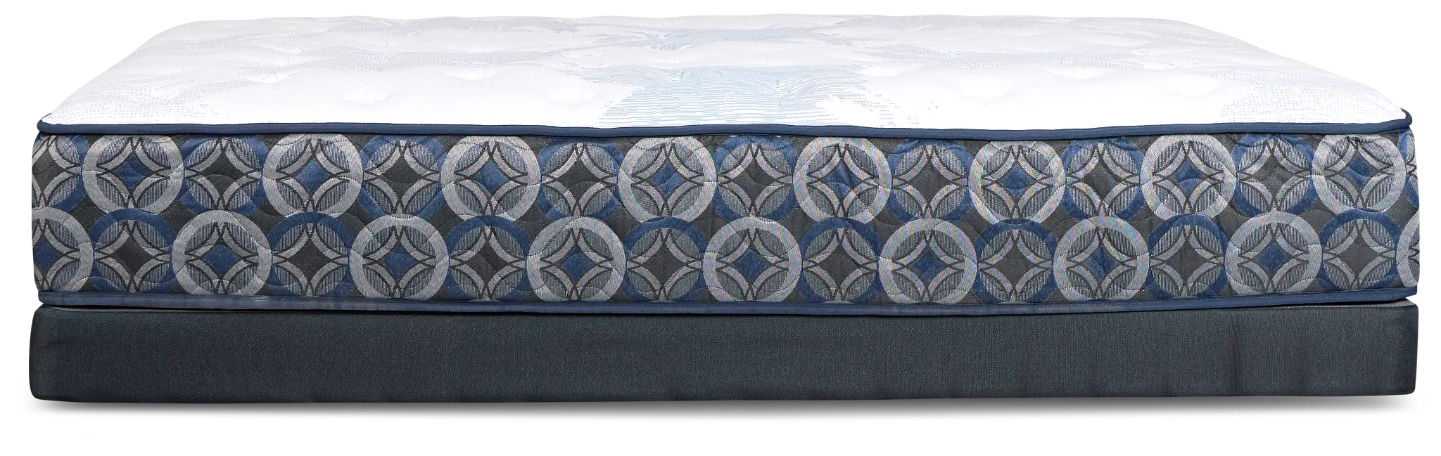 Serta Perfect Sleeper Decatur Street Plush Low-profile Mattress Set