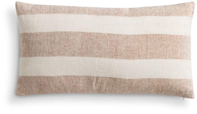 Jacie Ivory Lumbar Accent Pillow