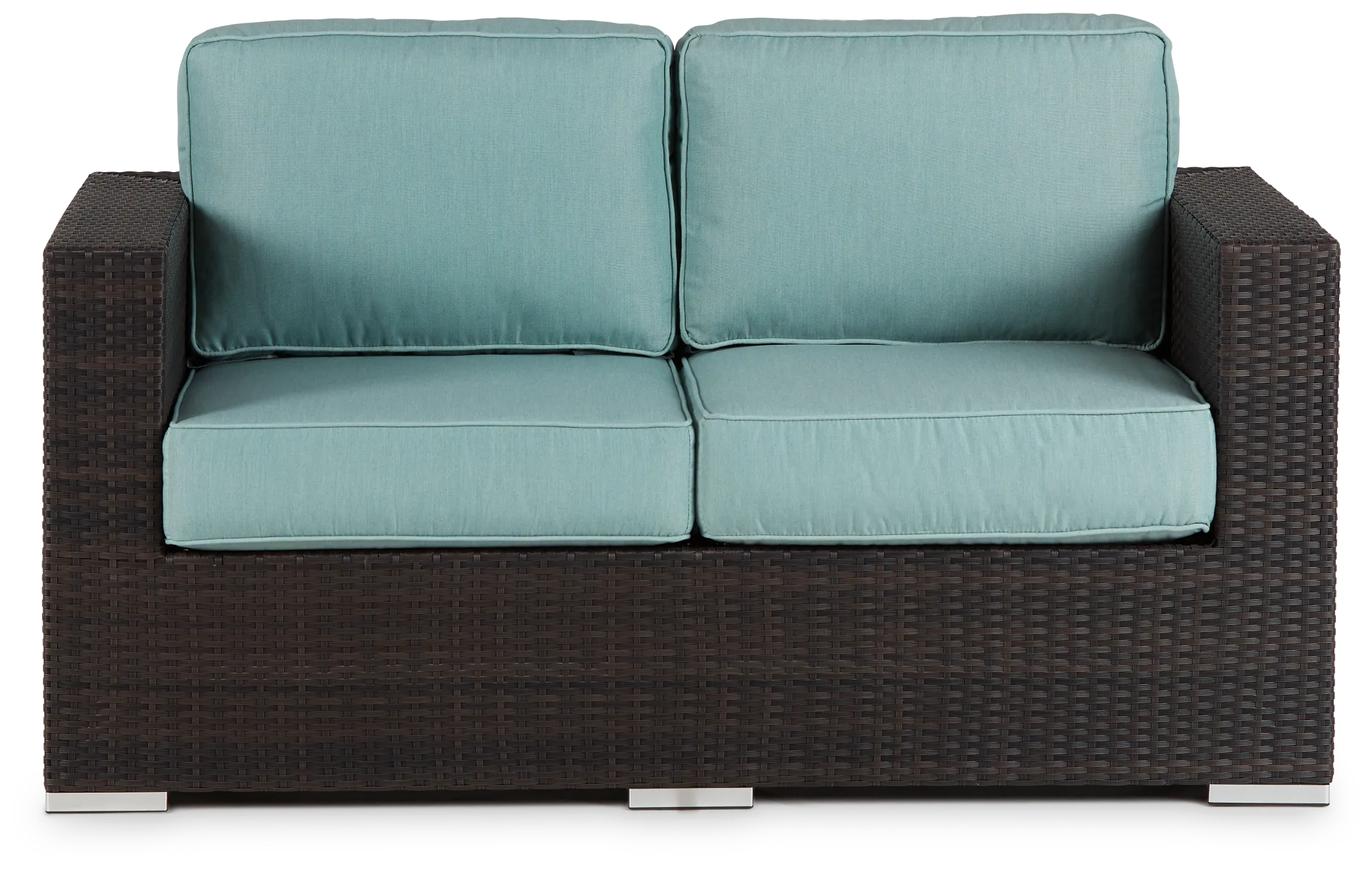 Fina Teal Loveseat