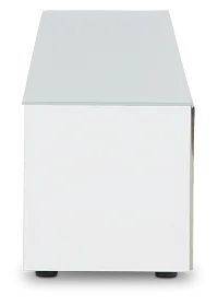 Harley White 86" Tv Stand