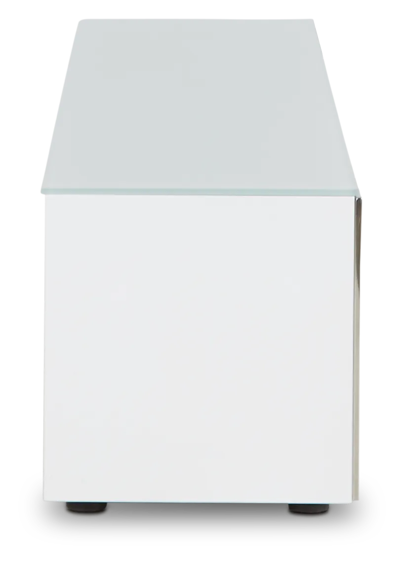 Harley White 86" Tv Stand