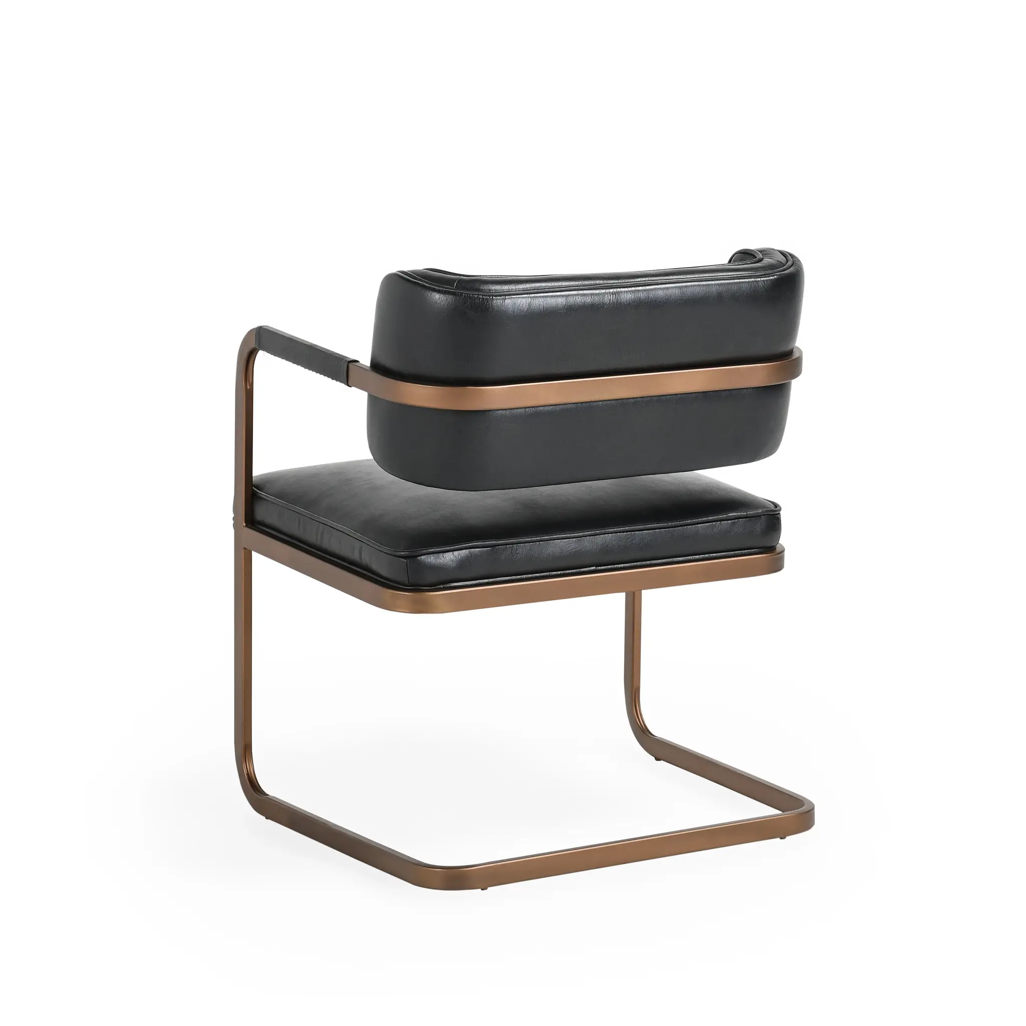 Mando Black Upholstered Arm Chair Mando Black Upholstered Arm Chair