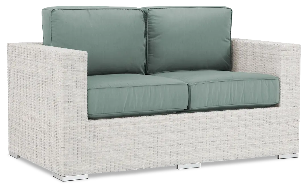 Biscayne Teal Loveseat Biscayne Teal Loveseat