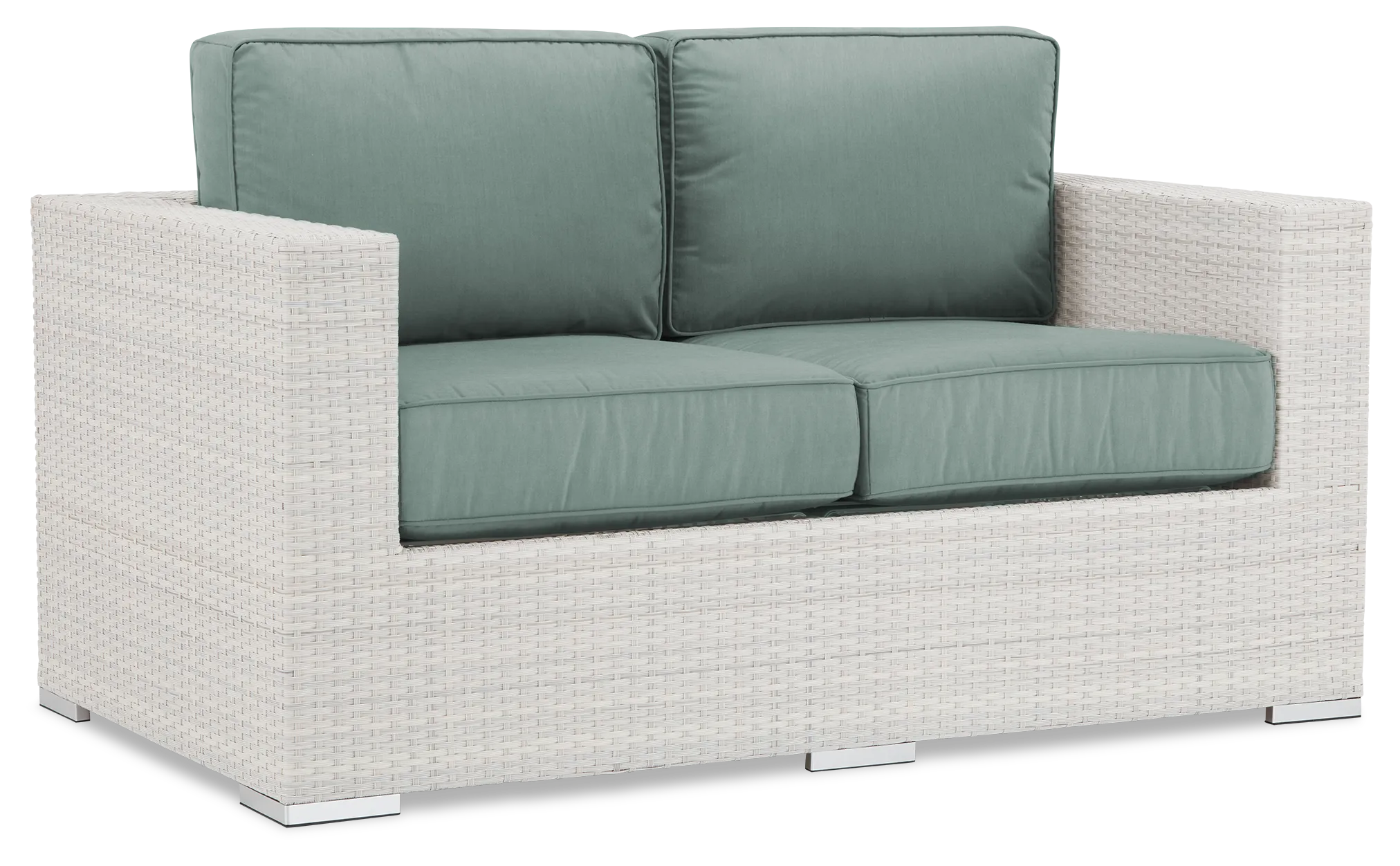 Biscayne Teal Loveseat