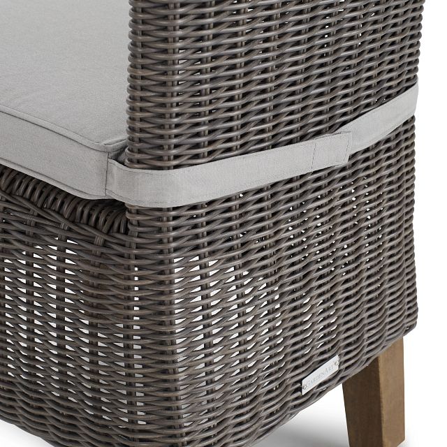 Canyon Gray Woven Side Chair