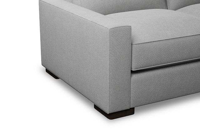 Edgewater Suave Gray Loveseat