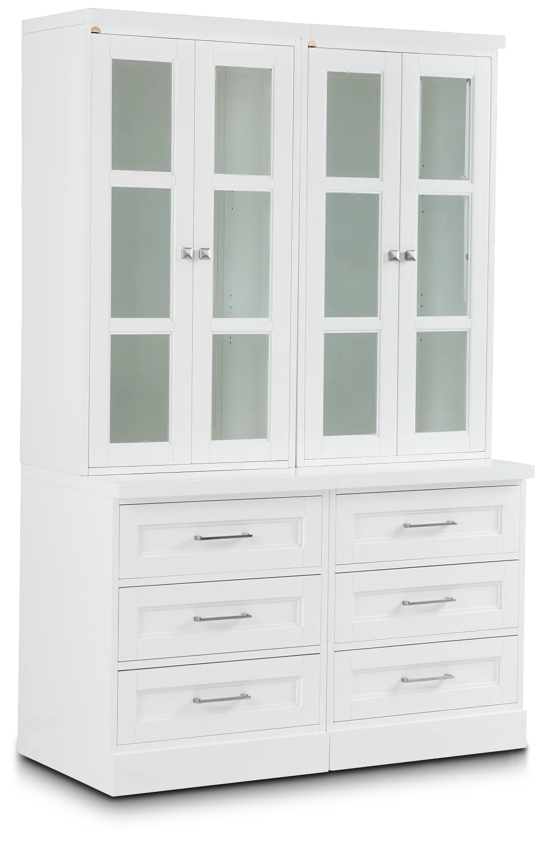 Newport White Drawer Bookcase