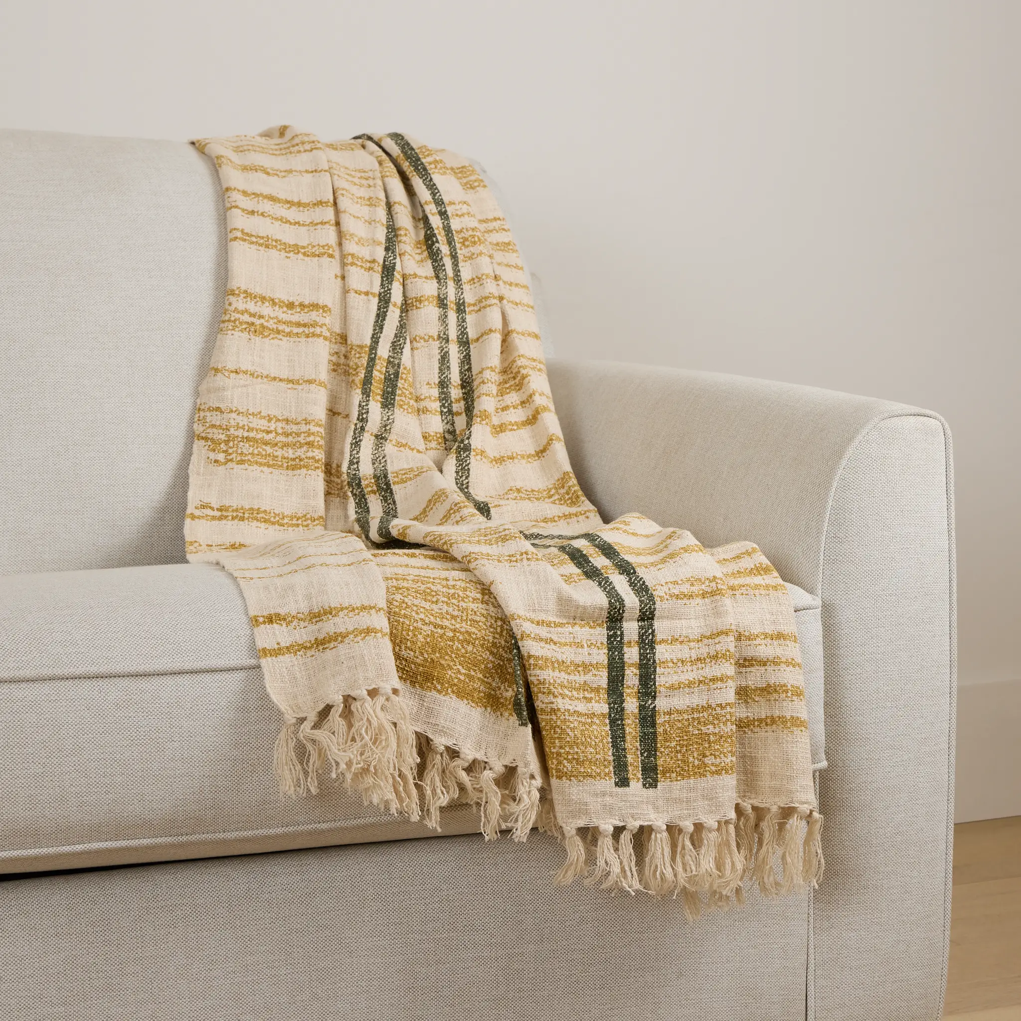 Calma Ivory 50"x 60" Throw Calma Ivory 50"x 60" Throw