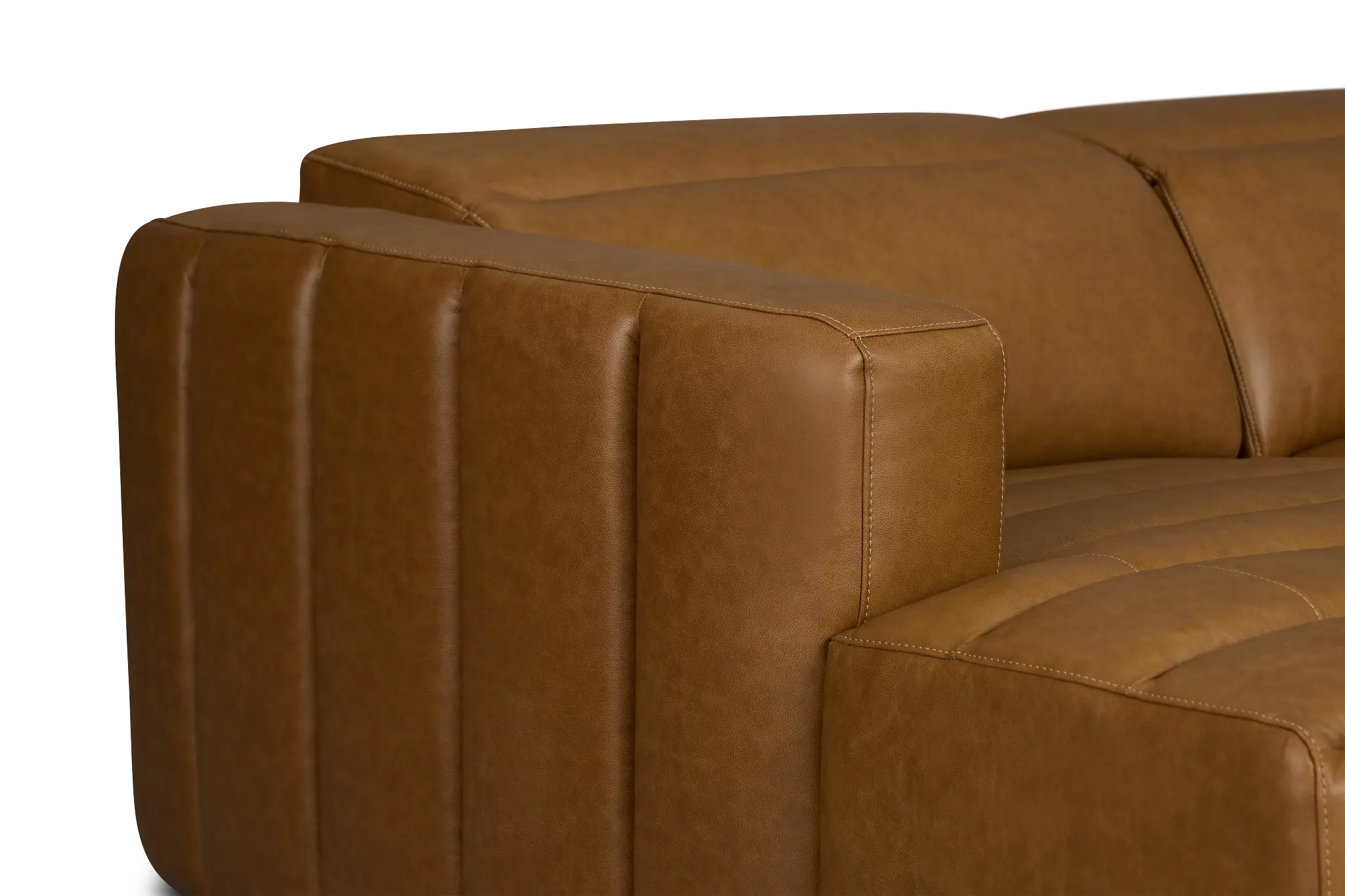 Jace Medium Brown Lthr/vinyl Left Chaise Power Reclining Sectional Jace Medium Brown Lthr/vinyl Left Chaise Power Reclining Sectional