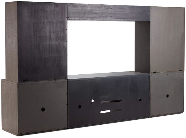 Highline Dark Tone Drawer Entertainment Wall