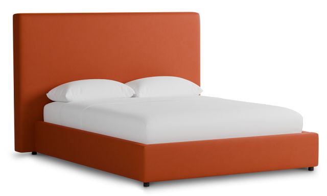 Grayton Joya Orange 54" Upholstered Platform Bed
